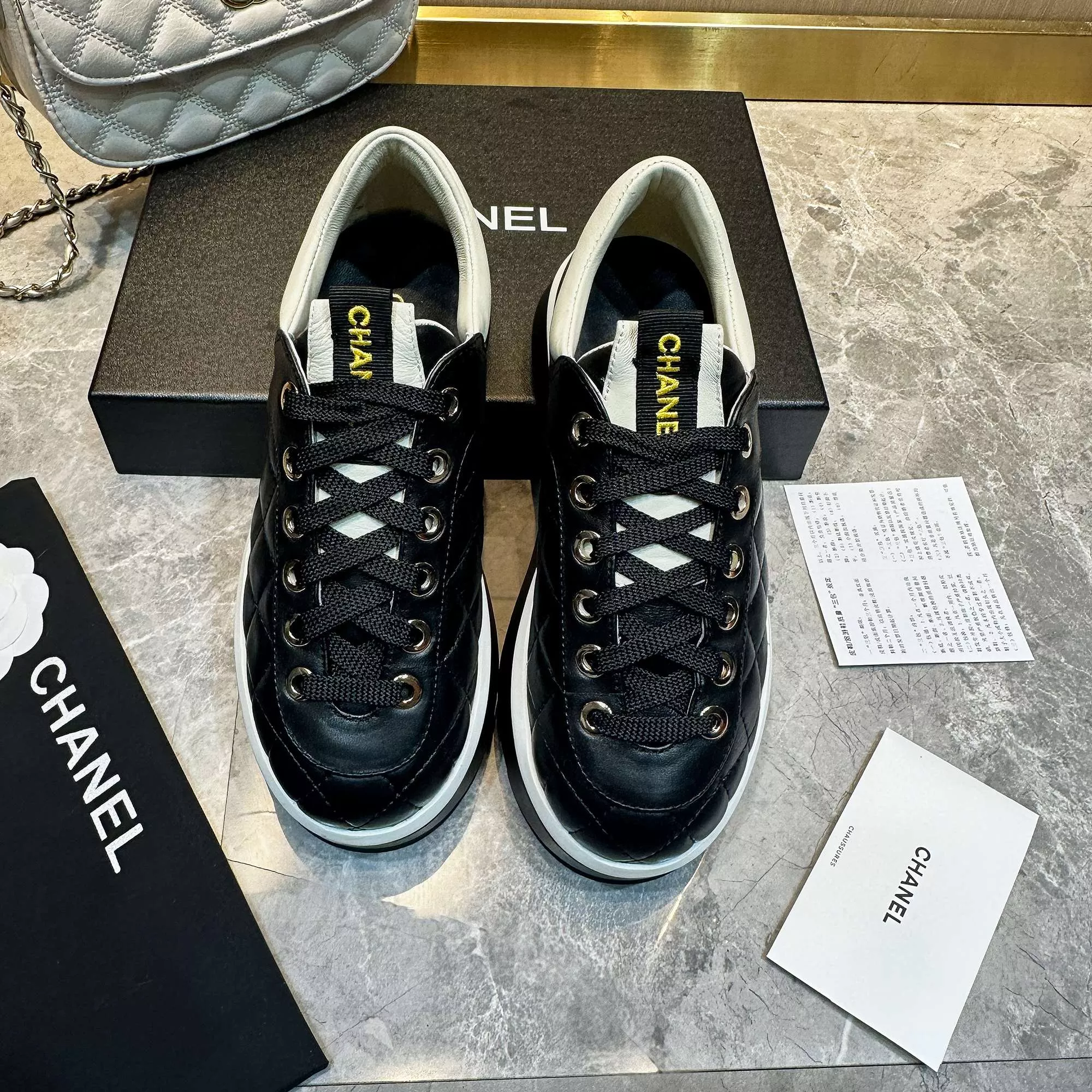 chanel decontractees chaussures pour femme s_12761544